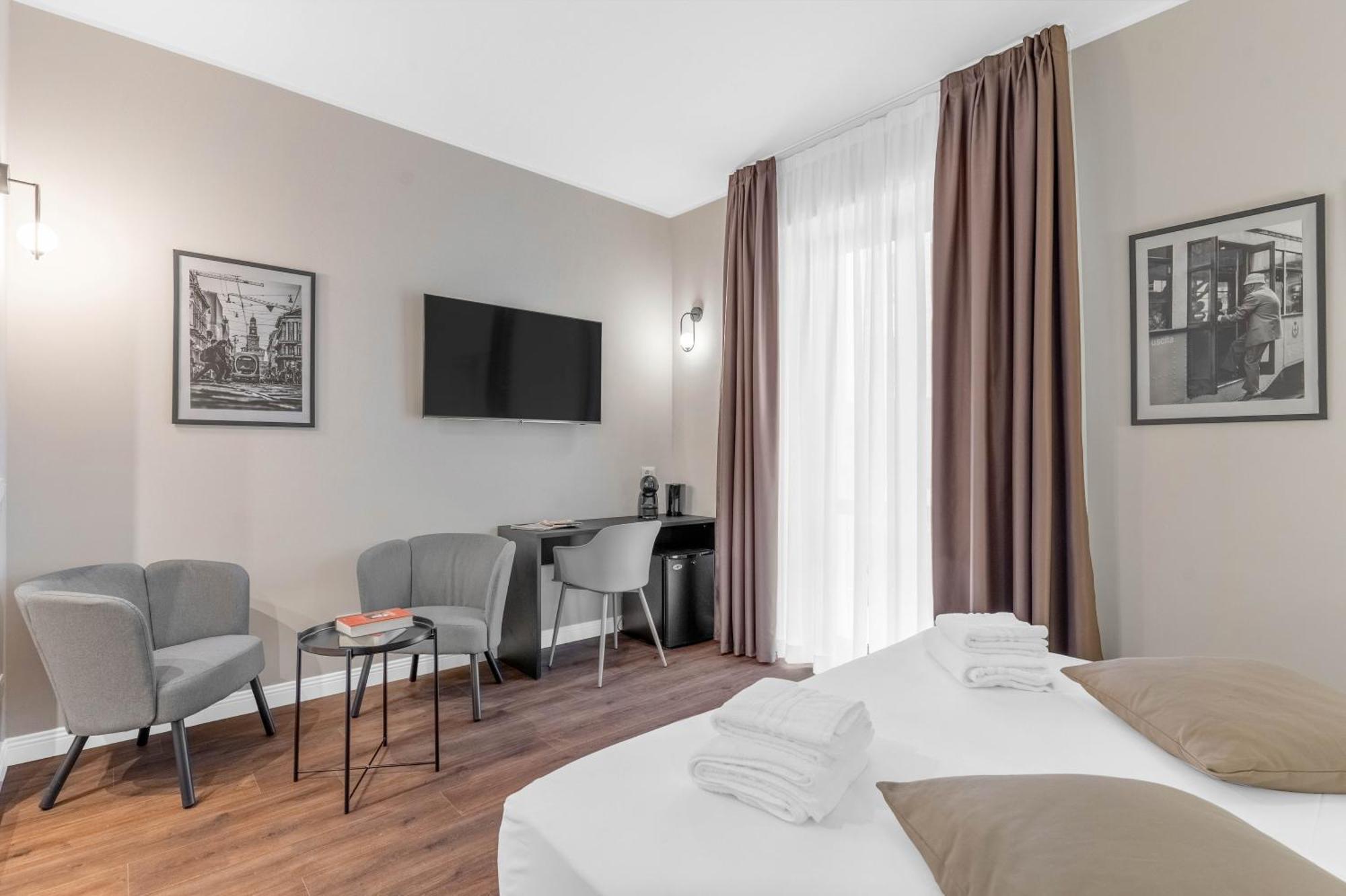 Torriani Suites Foresteria Lombarda Milan Bagian luar foto
