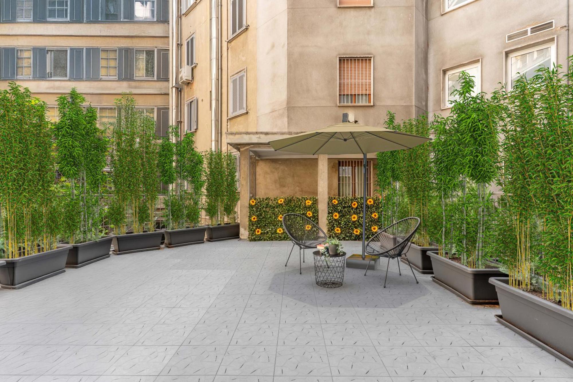 Torriani Suites Foresteria Lombarda Milan Bagian luar foto